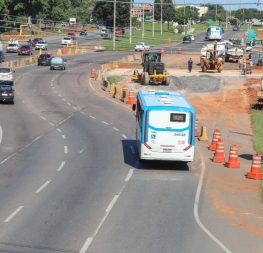 Fluxo original da EPNB é retomado na altura do Viaduto do Riacho Fundo