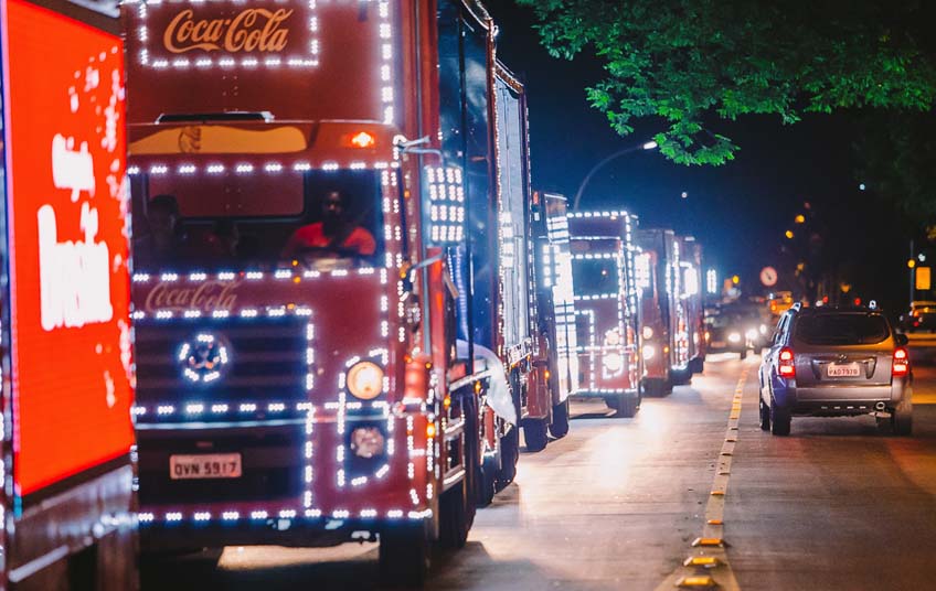 Caravana da Coca-Cola encerrará circuito por Brasília em Águas Claras